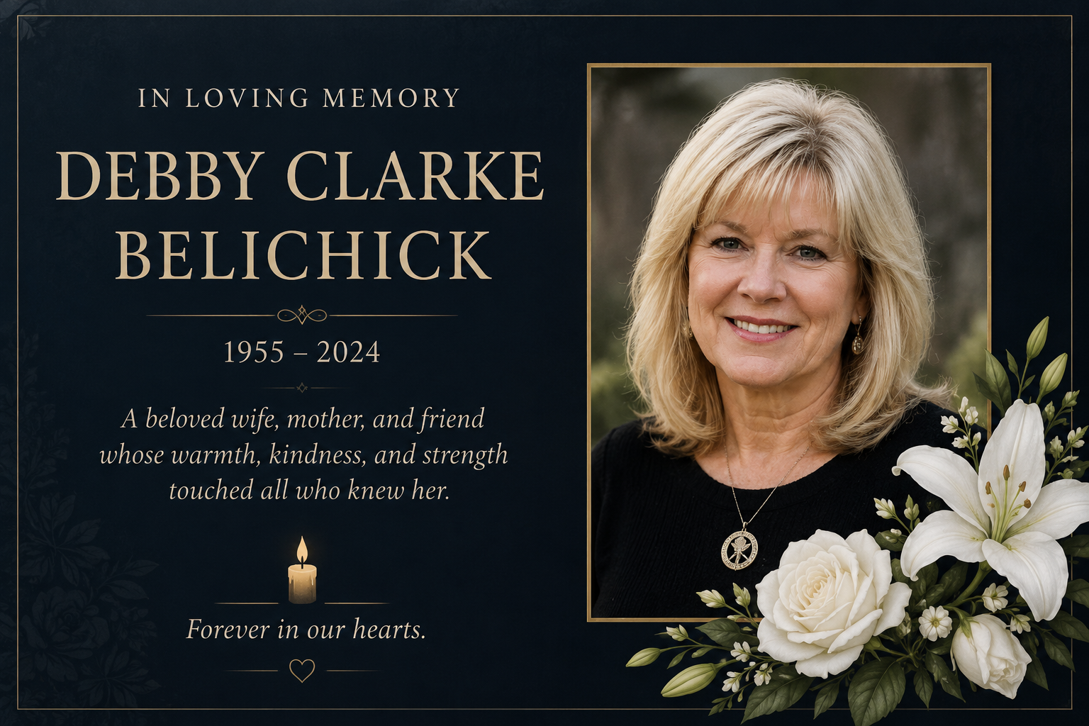 obituary debby clarke belichick
