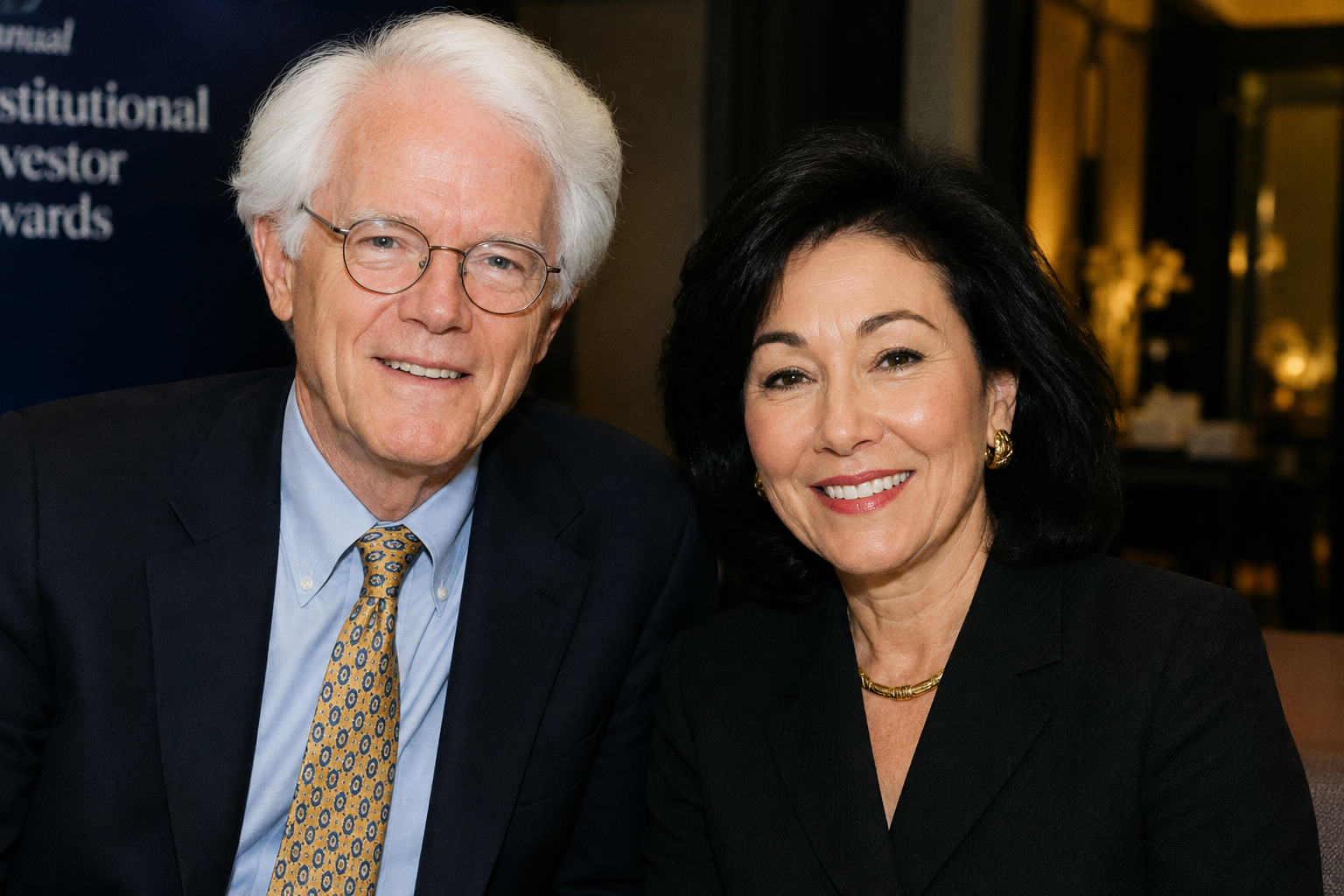 Peter Lynch and Safra Catz