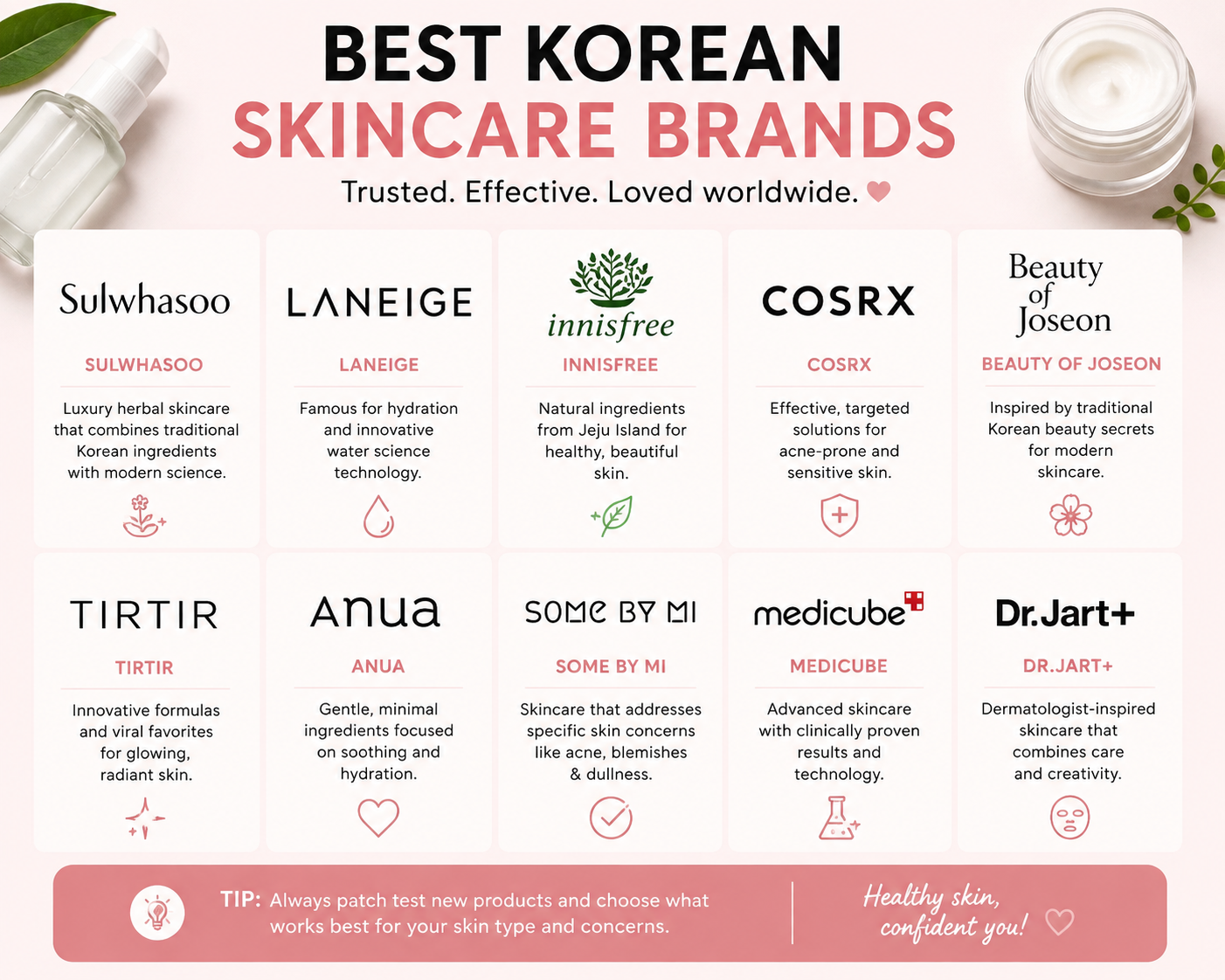 best korean skincare brands