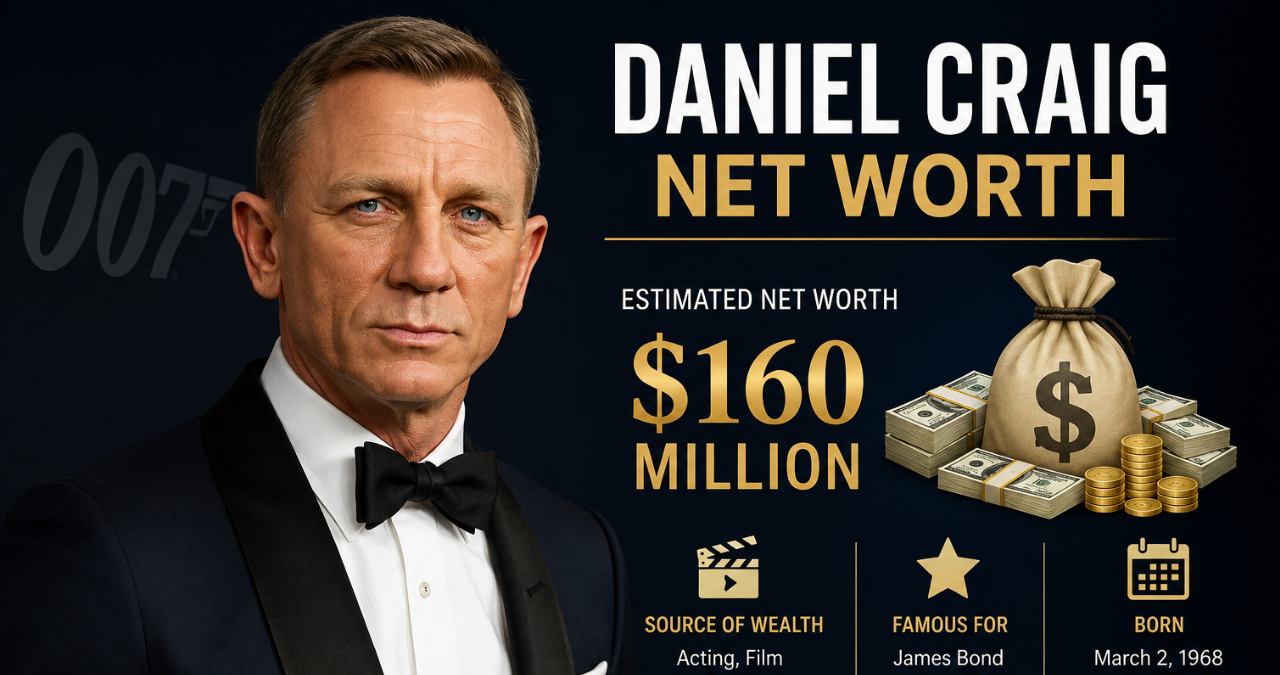 Daniel Craig Net Worth